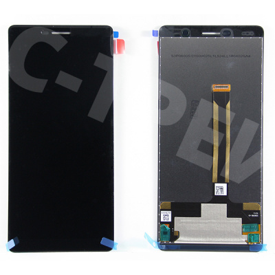 Дисплей для Nokia 7 Plus (TA-1046) в сборе с тачскрином Черный - Оптима