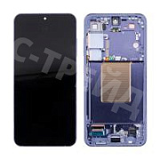Дисплей для Samsung Galaxy S24 (S921B) модуль с рамкой Фиолетовый - OR (SP)