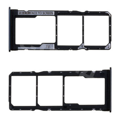 Держатель SIM для Xiaomi Redmi Note 10 Pro 4G (M2101K6G) Черный