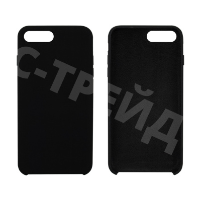 Чехол-накладка Soft Touch для iPhone 7 Plus/8 Plus Черный