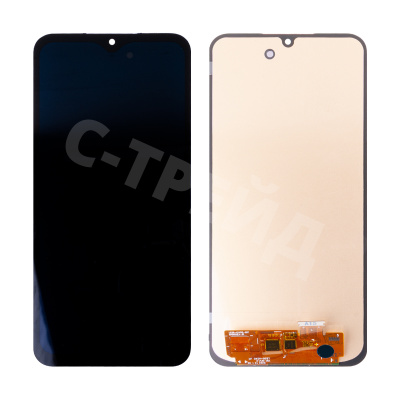 Дисплей для Samsung Galaxy A15 4G/5G (A155F/A156B) в сборе с тачскрином Черный - (OLED) (Small Size)