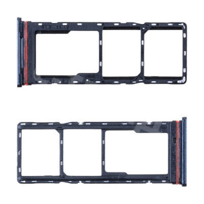 Держатель SIM для Infinix Smart 6 (X6511) Черный