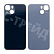 Задняя крышка для iPhone 13 (A2635) Черный (стекло, монолит, широкий вырез под камеру, логотип) - Премиум
