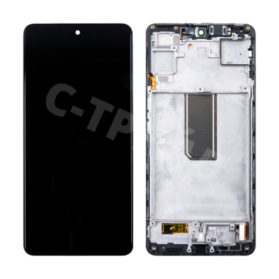 Дисплей для Samsung Galaxy M54 5G (M546B) модуль с рамкой Черный - OR (SP)