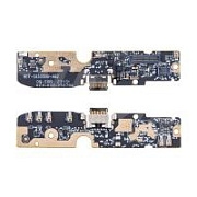 Шлейф для Oukitel WP22 плата на системный разъем/микрофон - Премиум