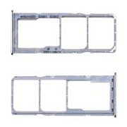 Держатель SIM для Samsung Galaxy A51/A71 (A515F/A715F) Белый