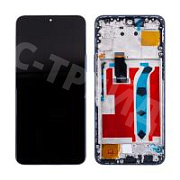 Дисплей для Huawei Honor X8 4G (TFY-LX1) модуль с рамкой Синий - OR