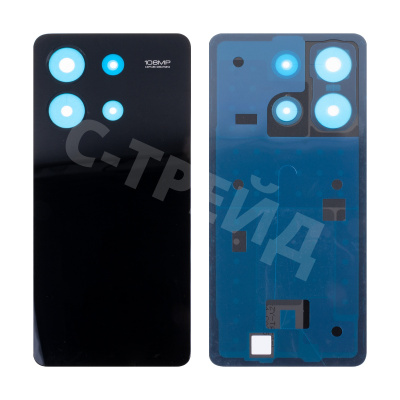 Задняя крышка для Xiaomi Redmi Note 13 4G (23129RAA4G/23124RA7EO/23129RA5FL) Черный