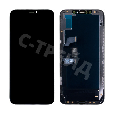 Дисплей для iPhone Xs Max (A1921/A2101) в сборе с тачскрином Черный - (In-Cell)