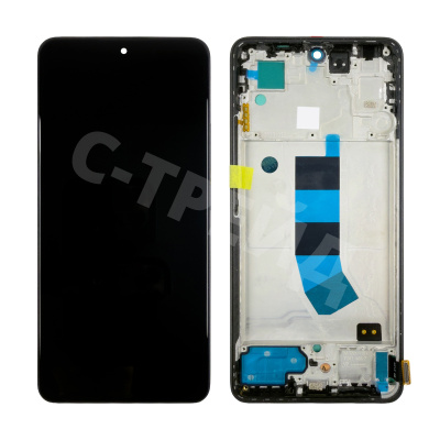 Дисплей для Xiaomi Redmi Note 13 4G (23129RAA4G/23124RA7EO/23129RA5FL) модуль с рамкой Черный - (In-Cell)