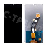 Дисплей для Infinix Hot 30i (X669D) в сборе с тачскрином Черный - Оптима