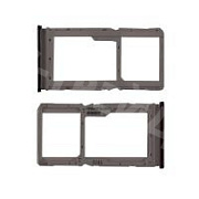 Держатель SIM для Xiaomi Redmi Note 8 Pro (M1906G7T) Черный