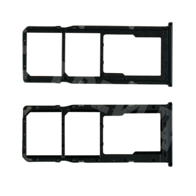 Держатель SIM для Samsung Galaxy A21s (A217F) Черный