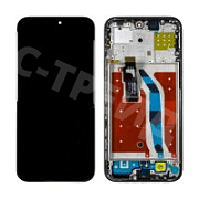 Дисплей для Huawei Honor X8c (ABR-LX1) модуль с рамкой Черный - OR