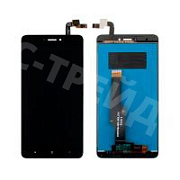 Дисплей для Xiaomi Redmi Note 4X/4 Global Version (MBE6A5) в сборе с тачскрином Черный - Оптима