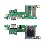 Шлейф для Infinix Note 50 4G (X6858) плата на системный разъем/разъем SIM/микрофон - Премиум