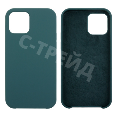 Чехол-накладка Soft Touch для iPhone 12/12 Pro Морская волна