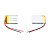 Аккумулятор универсальный 602030p 3,7v Li-Pol 400 mAh (6*20*30 mm)