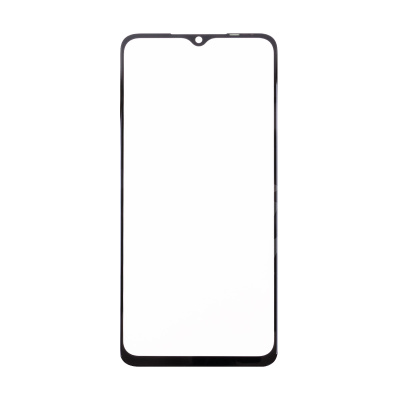 Стекло для переклейки Infinix Hot 30i/Itel S23 (X669D/S665L) с OCA пленкой Черный - OR (Mitsubishi)