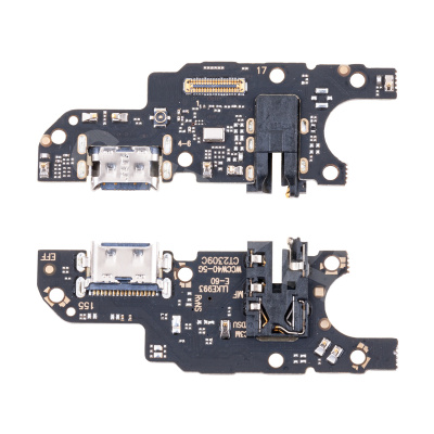 Шлейф для Huawei Honor X5 Plus (WOD-LX1) плата на системный разъем/разъем гарнитуры/микрофон