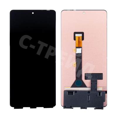Дисплей для Infinix Note 30 VIP (X6710) в сборе с тачскрином Черный - (OLED)