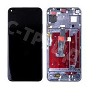Дисплей для Huawei Honor 20/Nova 5T (YAL-L21) модуль с рамкой Черный - OR