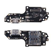 Шлейф для Huawei Nova Y72/Y72S/Y63 (MGA-LX3/GFY-LX1) плата системный разъем/разъем SIM/микрофон