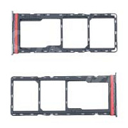 Держатель SIM для Tecno Spark 30 4G (KL6) Белый