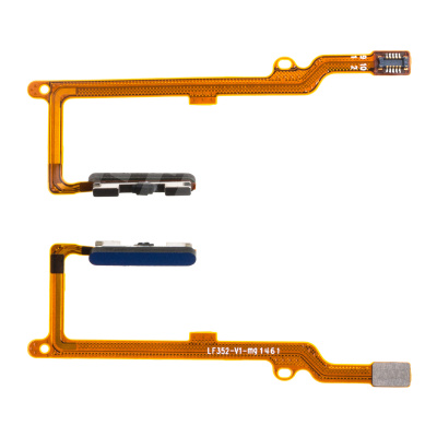 Шлейф для Huawei Nova 8i/Honor 50 Lite (NEN-LX1/NTN-LX1) сканер отпечатка пальцев Синий