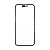 Стекло для переклейки iPhone 14 Pro (A2891) с OCA пленкой Черный - OR (Mitsubishi)