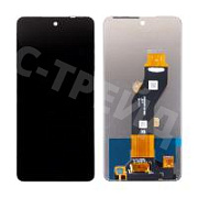 Дисплей для Tecno Spark 20C (BG7n) в сборе с тачскрином Черный - OR100