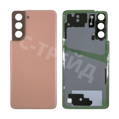 Задняя крышка для Samsung Galaxy S21 (G991B) Розовый - OR