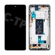 Дисплей для Xiaomi 11T Pro (2107113SG) модуль с рамкой Черный - OR (SP)