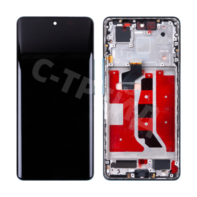 Дисплей для Huawei Honor 50 (NTH-NX9) модуль с рамкой Зеленый - OR