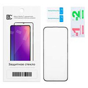 Защитное стекло "Премиум" для iPhone 16 Plus Черный (Закалённое+, полное покрытие)