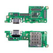 Шлейф для Tecno Camon 30 Premier 5G (CL9) плата на системный разъем/разъем SIM/микрофон