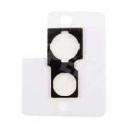 Наклейка (пыльник) камеры для iPhone 12 (10 шт.)