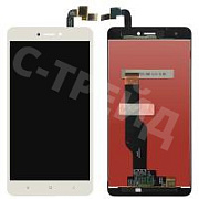 Дисплей для Xiaomi Redmi Note 4X/4 Global Version (MBE6A5) в сборе с тачскрином Белый - Оптима
