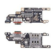 Шлейф для Huawei Honor Magic 6 Pro/6 RSR (BVL-AN16/BVL-N59) плата на системный разъем/разъем SIM/микрофон