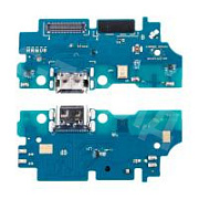 Шлейф для Samsung Galaxy A16 4G/5G (A165F/A166B) плата системный разъем/разъем гарнитуры/микрофон - Премиум