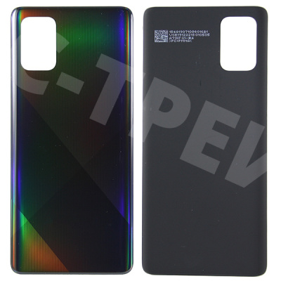 Задняя крышка для Samsung Galaxy A71 (A715F) Черный