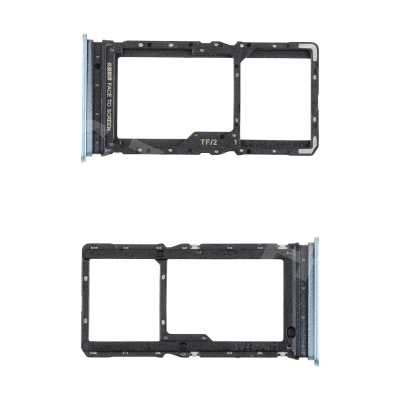Держатель SIM для Xiaomi Poco M7 4G/Redmi 15 4G (25062PC34G/25062RN2DY) Голубой