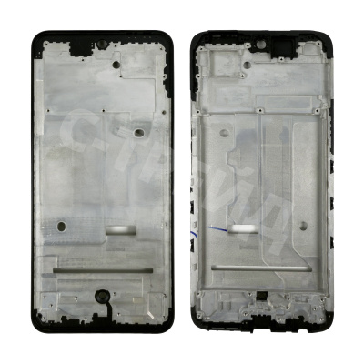 Рамка дисплея для Tecno Spark 30 Pro (KL7) Черный (возможен дефект ЛКП)