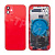 Корпус для iPhone 11 (A2221) (1 Sim) Красный - Премиум