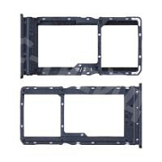 Держатель SIM для Xiaomi Poco M3 Pro 5G/Redmi Note 10T/10 5G (M2103K19Y/M2103K19PG) Черный