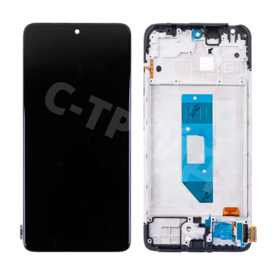 Дисплей для Xiaomi Redmi Note 14 4G (24117RN76O/24117RN76G) модуль в рамке Черный - OR