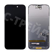 Дисплей для iPhone 15 (A3090) в сборе с тачскрином Черный - OR