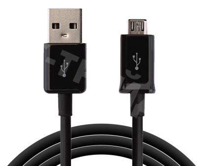 Кабель USB - MicroUSB для Samsung Galaxy (тех.упак.) Черный