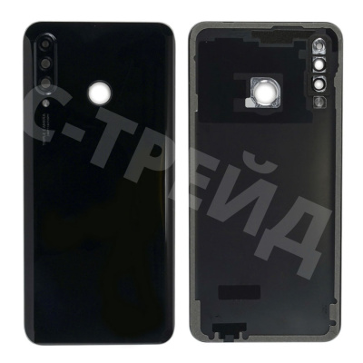 Задняя крышка для Huawei P30 Lite (MAR-LX1M) (24MP) Черный - Премиум