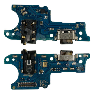 Шлейф для Samsung Galaxy A02s/A03s (A025F/A037F) плата системный разъем/разъем гарнитуры/микрофон